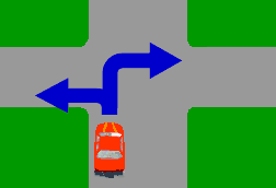 If turning at an intersection are you required to give way to pedestrians?