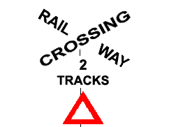 When approaching a railway level crossing displaying this sign, you must -