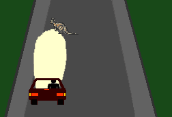What can you do to make sure that you can always stop within the distance you can see with your headlights?