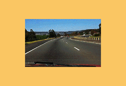 The speed limit on this road is 100 km/h. When can you use the right lane?