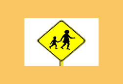 You are most likely to find this sign, where -