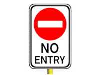 When you see this sign you should -