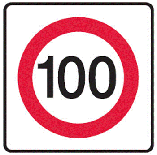 As a P1 licence holder, what is the maximum speed you can drive on a road with this sign?