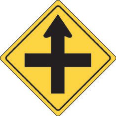 What type of intersection is ahead?