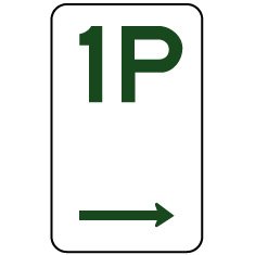 This sign tells you that you may park