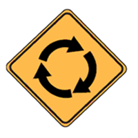 What should you do when you see this sign?