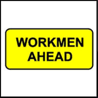 What should you do when you see this sign?